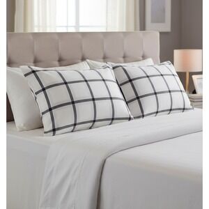 Pillow‎ Case Mainstays Brushed Microfiber Set of 2 Super Soft Pillowcases King